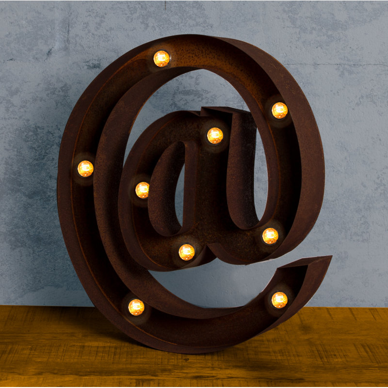 Industrial Wall Decor on Metal