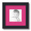 Cadre pour photo simple 5 "x 5" en bois mat-70811605