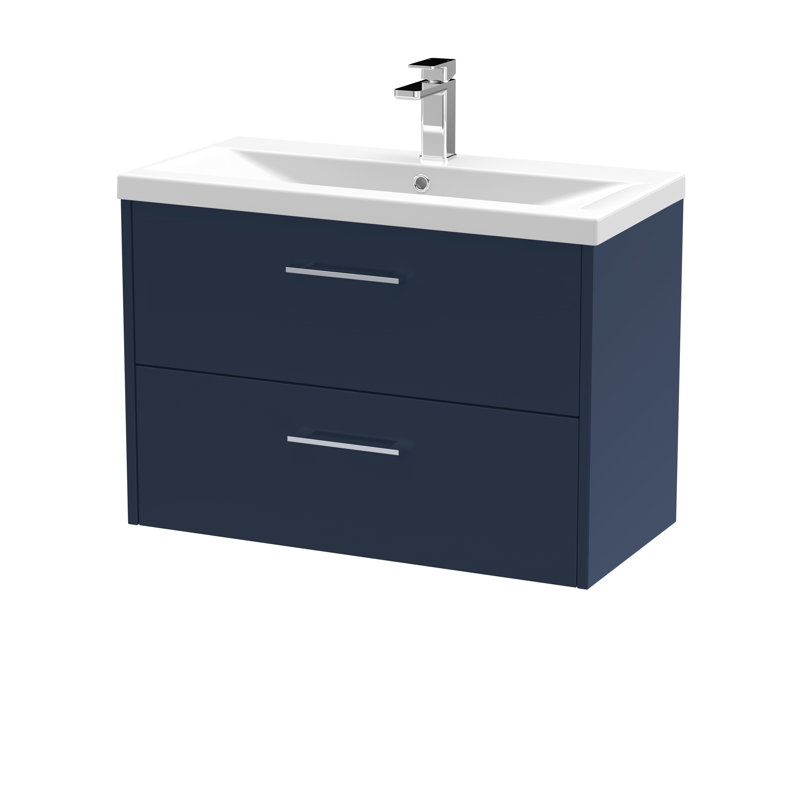 Juno 810 mm Single Vanity with Drop In Basin