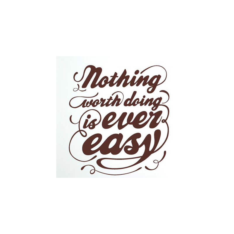 Wall Decal, Brown