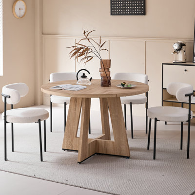 50 cm H Upholstered Teddy Dining Chair