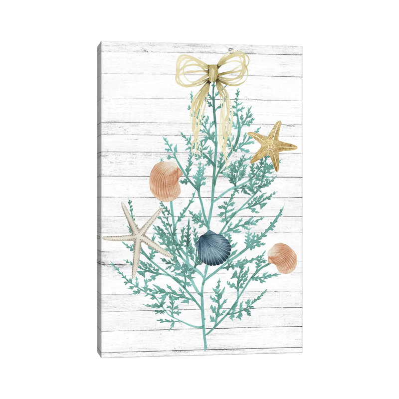 Seas & Greetings Collection B by Grace Popp - Wrapped Canvas Painting, 101.6 cm H x 66.04 cm W