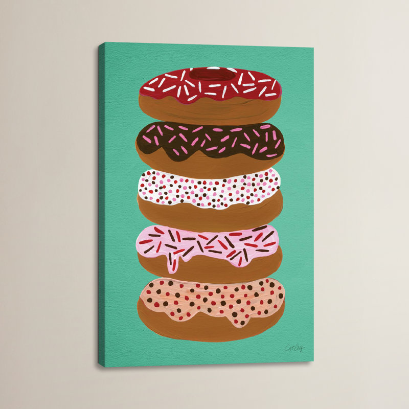 « coécrous stacked », impression sur toile, H 18 po x l 12 po x P 1,5 po