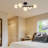 5-light Milk Glass Wall Sconce Modern Wall Sconces Black Vanity Light