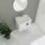 Ensemble de meuble-lavabo simple 24,27 po avec dessus en pierre Keziyah-1126326609