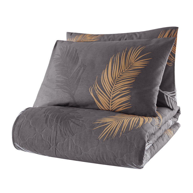 Ensemble de couvre-lit / couvre-lit Golden Leaves