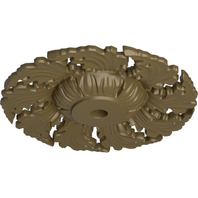 Médaillon de plafond Needham H 14,625 po x l 14,625 po x P 2,25 po