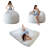 Thick striped Convertible bean bag bed-2042970495-2042970481