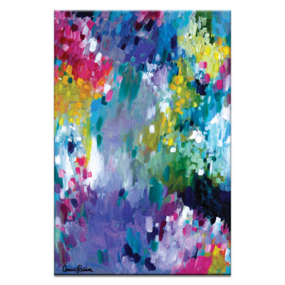 Dancing In The Rain by Amira Rahim - Print on Canvas