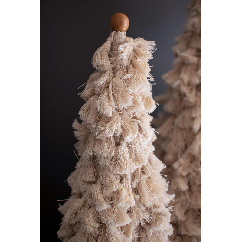 SET OF THREE CHRISTMAS TREE TABLE TOP