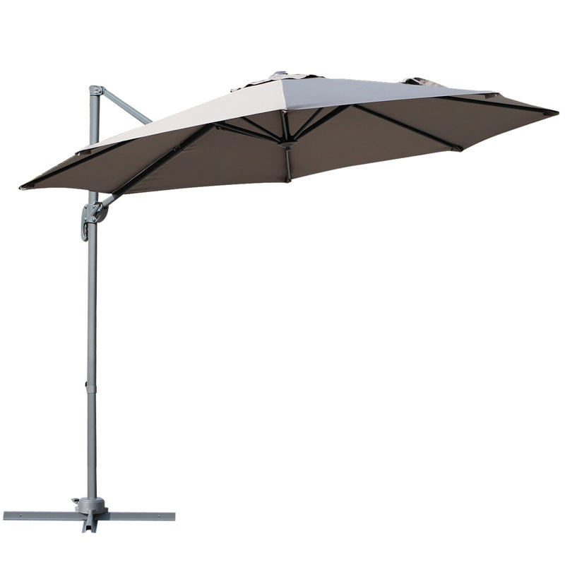 Parasol en porte-à-faux 9,58 pi Moataz