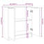 Matney 60 Cm Wide Sideboard-887887643