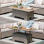 Cayha Rectangular 51.18'' L x 26.67'' W Lift Top Outdoor Coffee Table