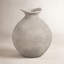 Textured Blanton Taupe Rounde Vase
