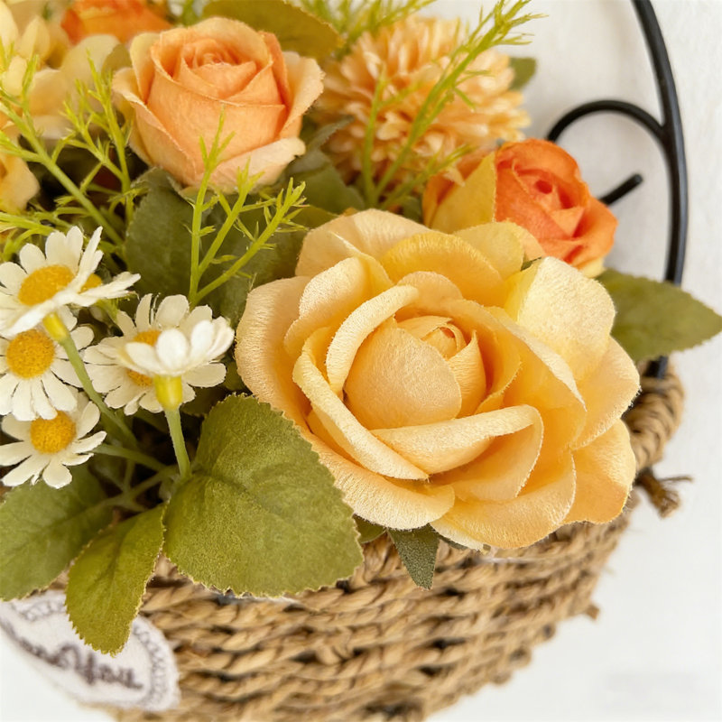 Wall-Mounted Artificial Flower