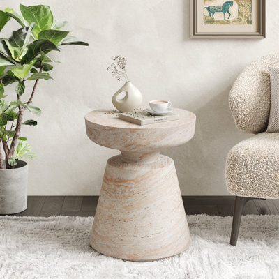 Saoirse Lightweight Concrete MGO Side Table