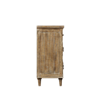 Commode 6 tiroirs Ludin Taupe