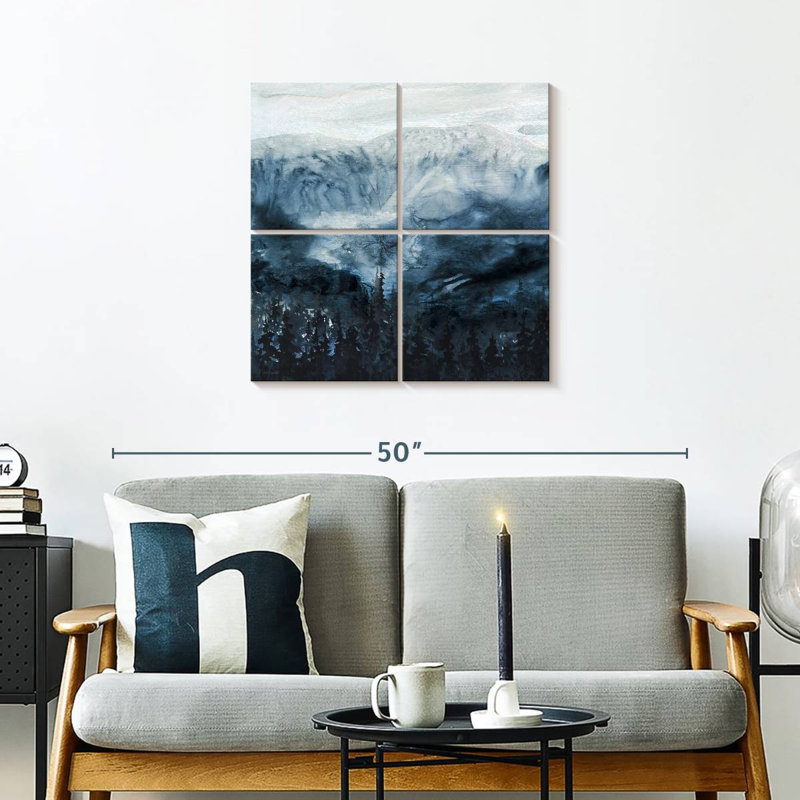 Ombres de montagne, H 26 po x l 26 po