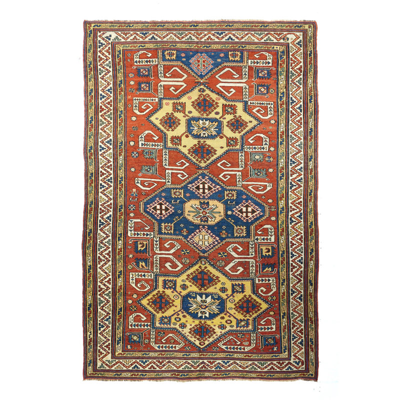 Wool Floral Area Rug