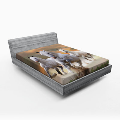 Microfiber Jersey Knit Fitted Sheet