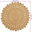 Round Solid Colour Standard Area Rug-1837587410