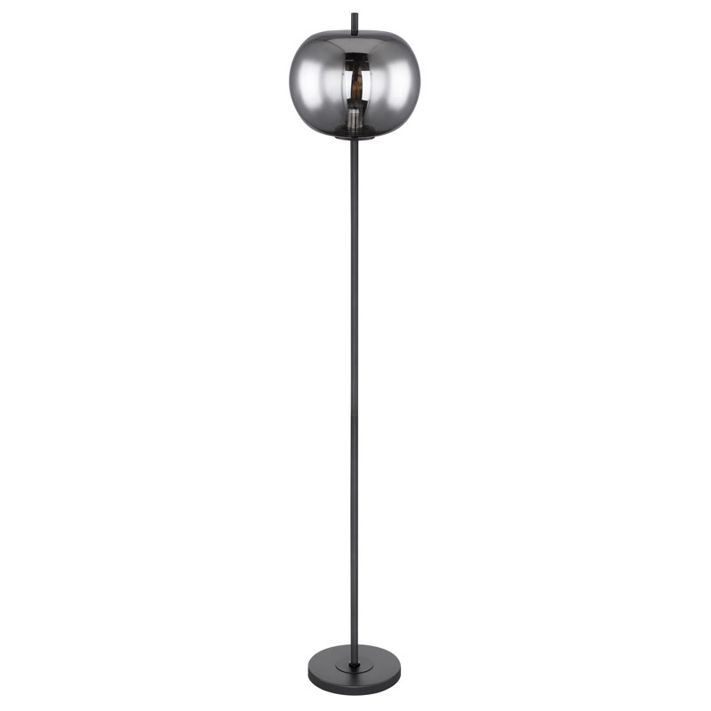 Christianson 160cm Black Arched Floor Lamp