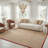 Debroh Natural / Red Fiber Seagrass Solid Color Rug-928576576
