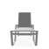 Holna Outdoor Rust-Resistant Metal Chaise Lounge