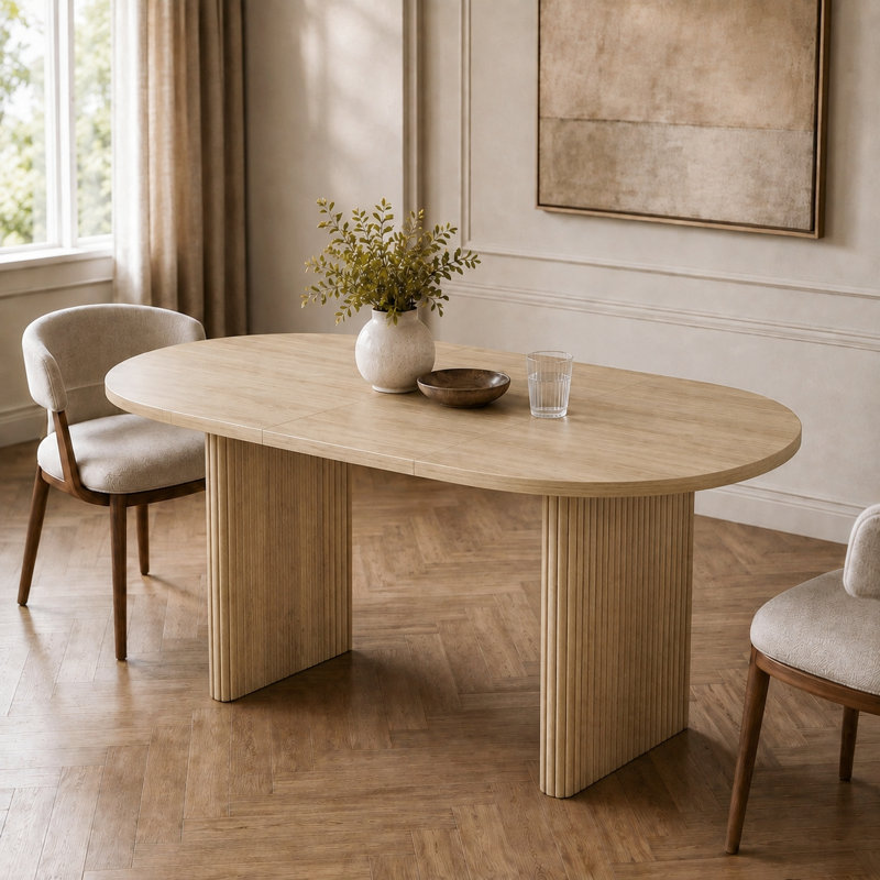 Dining Table, Natural