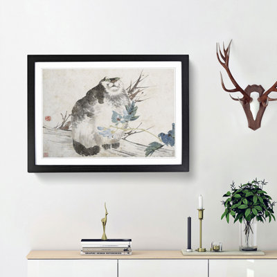 Fat Cat by Ren Yi - Picture Frame Painting Print