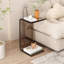 Table d'appoint en acrylique, table de bout-1600591735