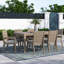 Ojai 40'' Rectangular 6 - Person Outdoor Dining Set with Cushions