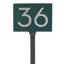 Floating 1-Line Lawn Address Sign-669038411-669034564-659383323