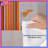 Orange White Shapes Comforter-123324992