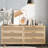 Aanaya 59'' Wide 6 - Drawer Rattan Dresser
