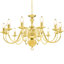Cheeks 12 - Light Candle Style Chandelier-929475320