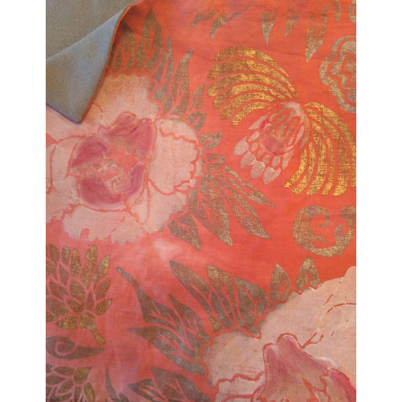 Flowers 5 Linen Throw