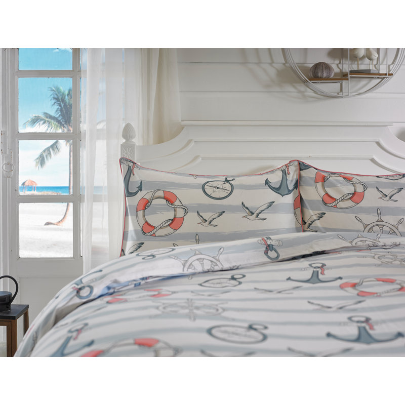 No Pattern Duvet Cover Set with Pillowcases, Kingsize - 2 Standard Pillowcases