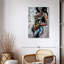 Porte dorée texturée sur toile-1147073735