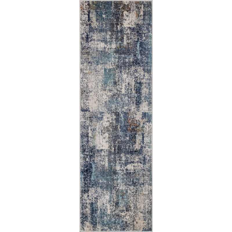 Blazek Abstract Indoor Rug, Runner 1'10" x 6'
