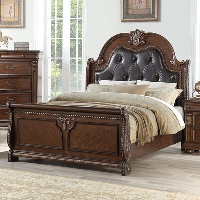 Gigi Tufted Standard Bed -  Fleur De Lis Living, BF14E578F52840BD9F8B61F96F87D887