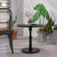 Table d'appoint ronde 23 po, table d'appoint ronde, petite table pour petits espaces, table de chevet moderne avec pieds en bois massif pour le salon 23 po-985815795
