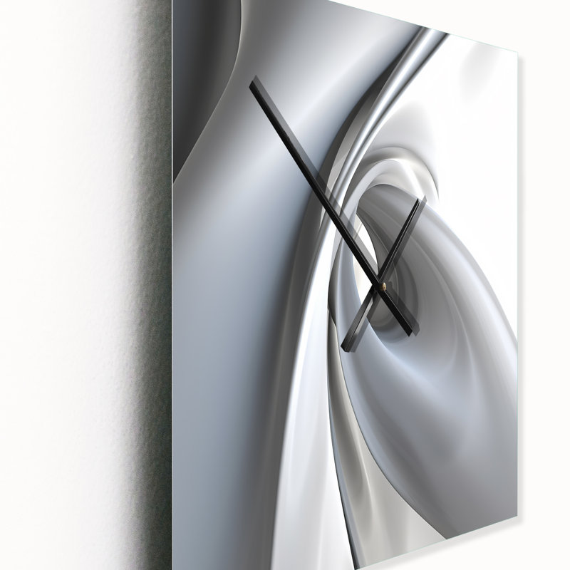 Horloge murale Irmengild - Modern Waves, H 28 po x l 12 po x P 1 po