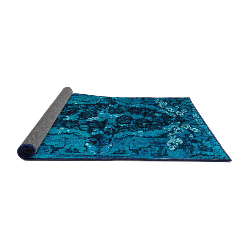 Abstract Indoor Rug, Round 8'