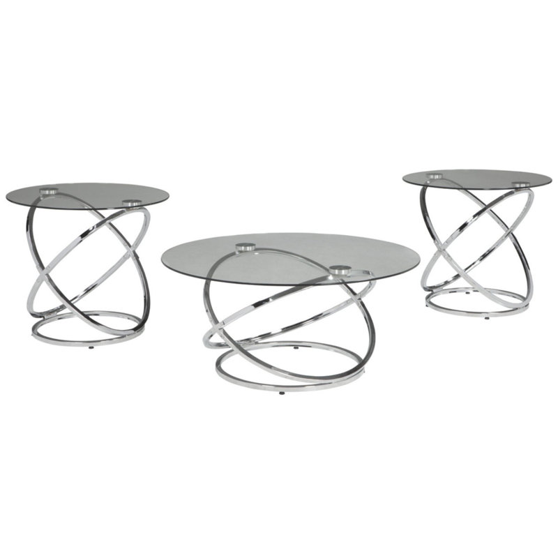 Ensemble de tables basses 3 pièces Barbieri