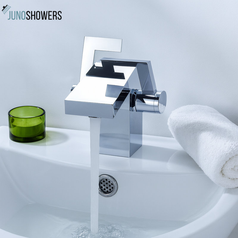 Robinet pour salle de bain à poignée double Juno