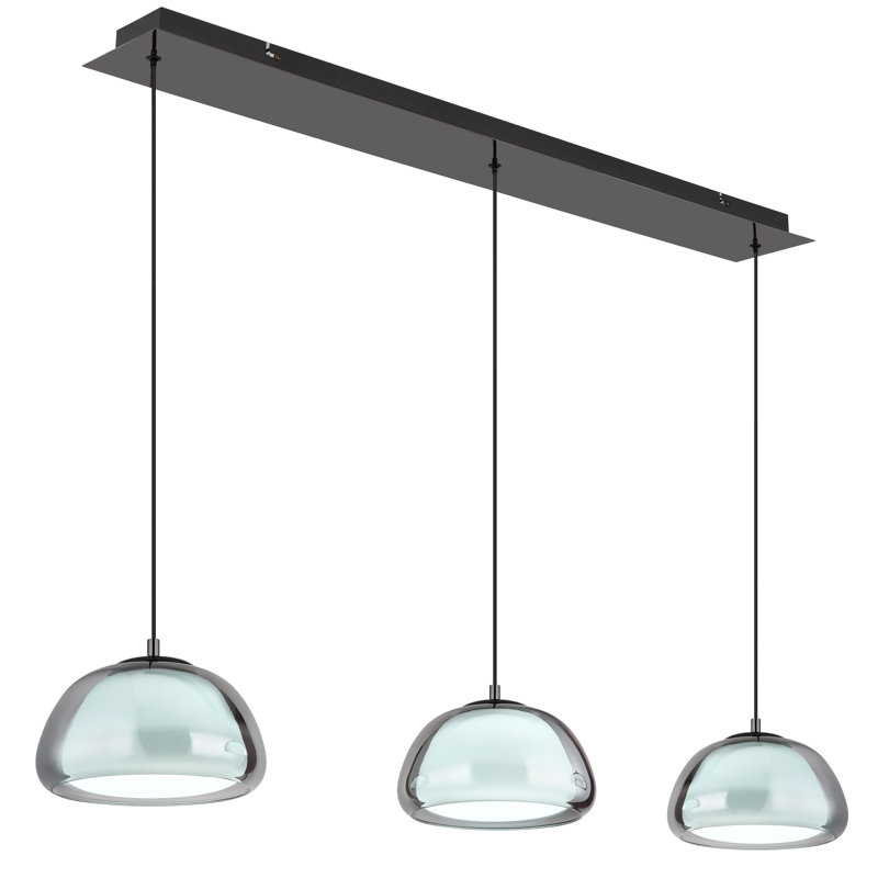 Berengario 1 - Light LED Geometric Pendant, Matte Black