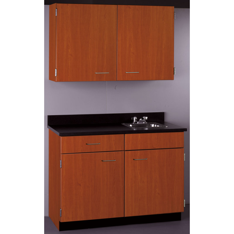 Armoire de salle de classe à 10 compartiments avec portes Suites, Gris tendance, Gris tendance, H 84 po x l 36 po x P 24 po
