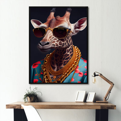 " Photorealistic Of Giraffe I "