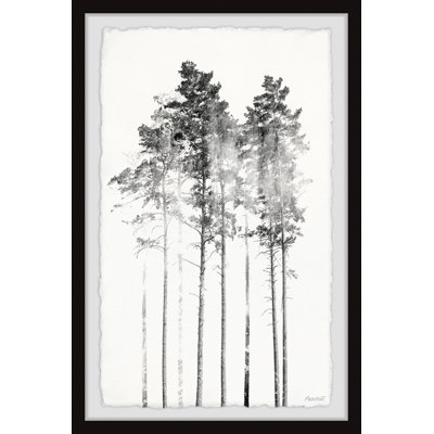Misty Forest - Single Picture Frame Print